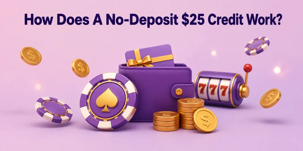 How Does A No-Deposit $25 Credit Work?