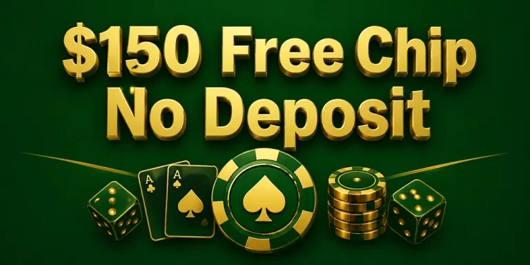 $150 Free Chip No Deposit Bonus