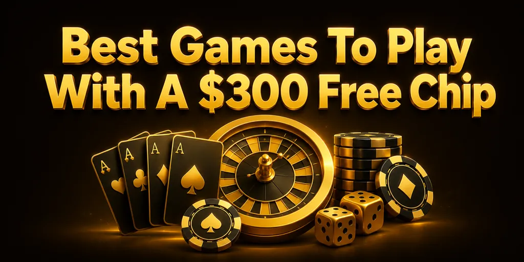 Best Games To Play With A $300 Free Chip