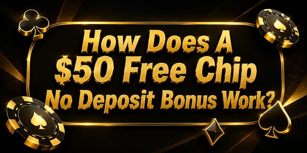 How Does A $50 Free Chip No Deposit Bonus Work?