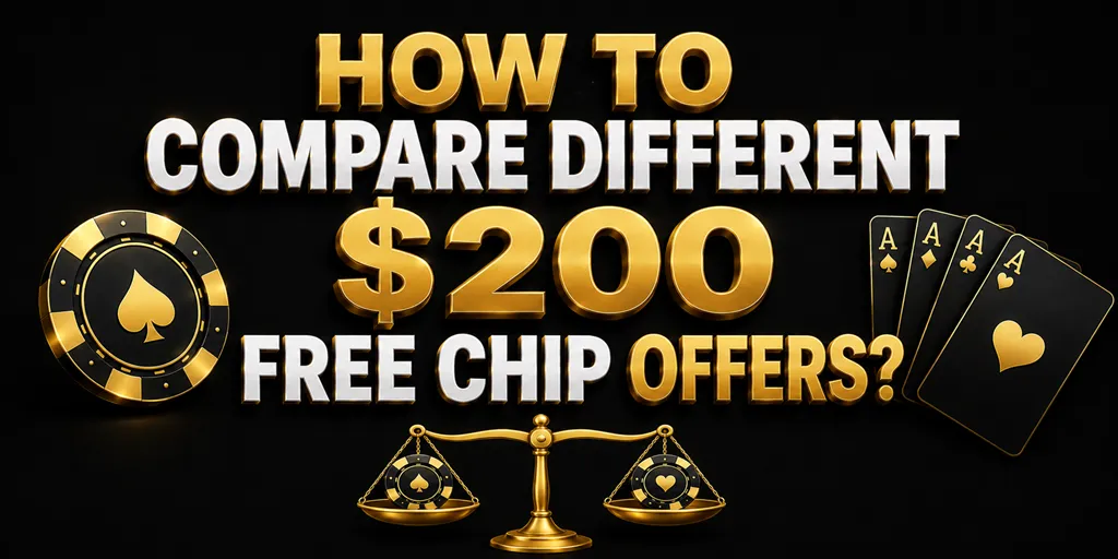 How To Compare Different $200 Free Chip Offers?