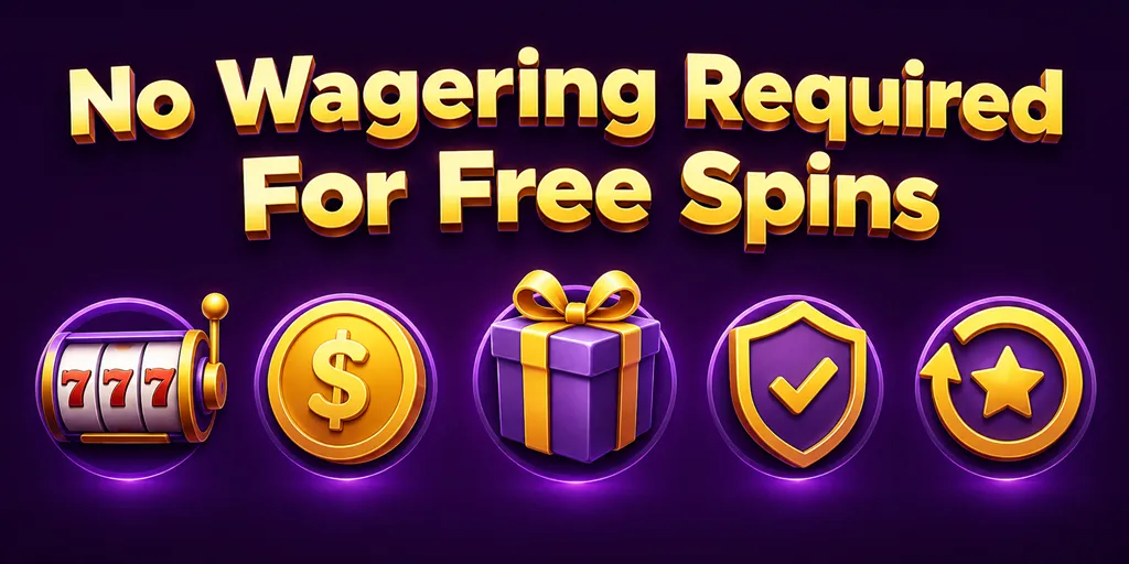 No Wagering Required For Free Spins