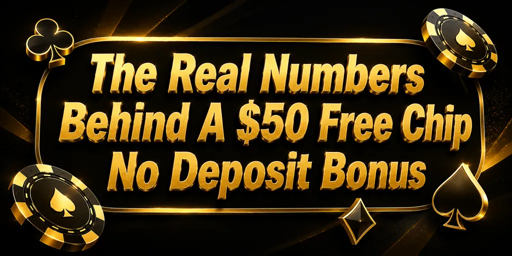 The Real Numbers Behind A $50 Free Chip No Deposit Bonus